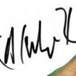 Akshaye Khanna' Signature