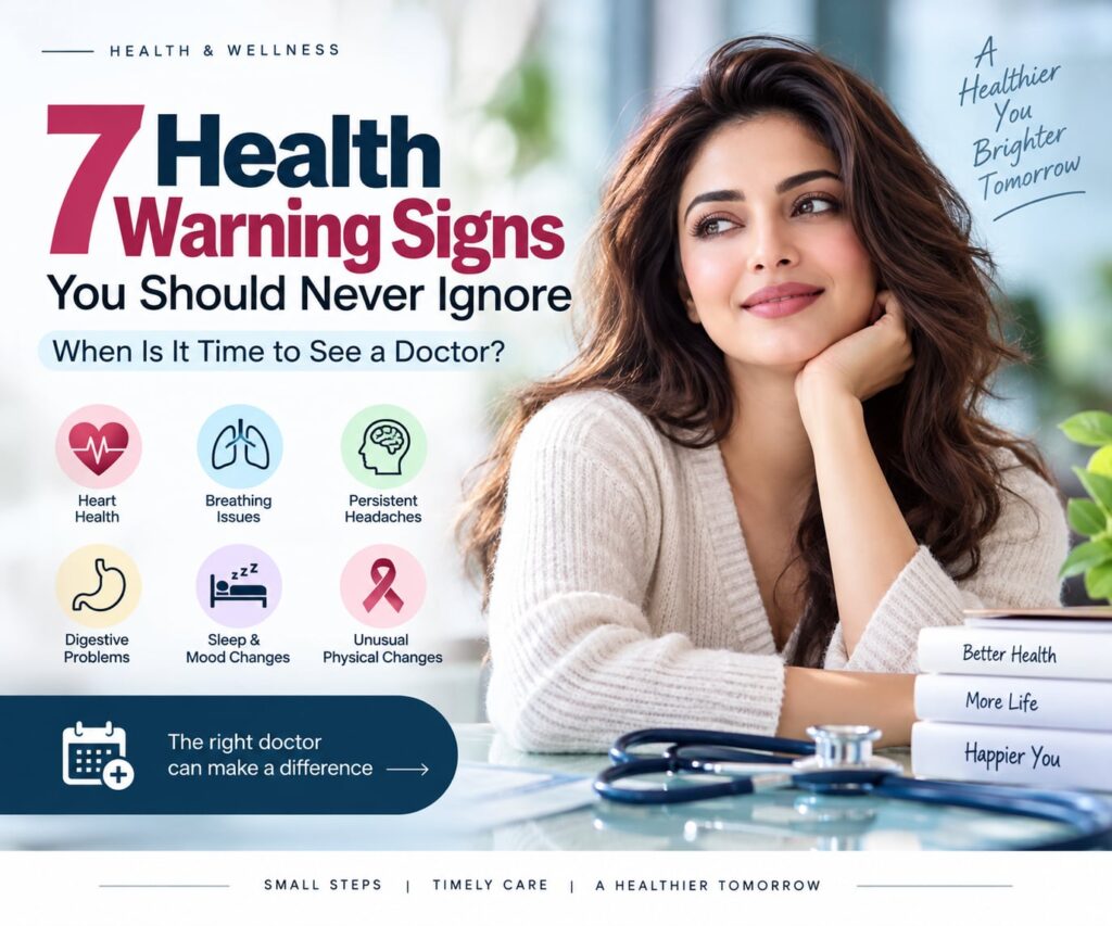 7 Health Warning Signs You Should Never Ignore: When Is It Time to See a Doctor?