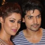 Debina Bonnerjee with her husband Gurmeet Choudhary