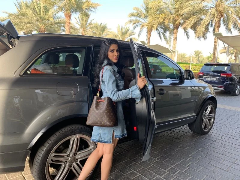 Nikki Tamboli's Audi Q5