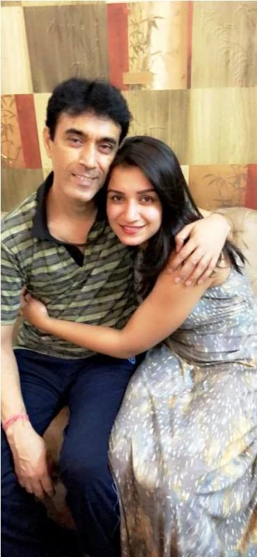 Shefali Bagga with Her Father